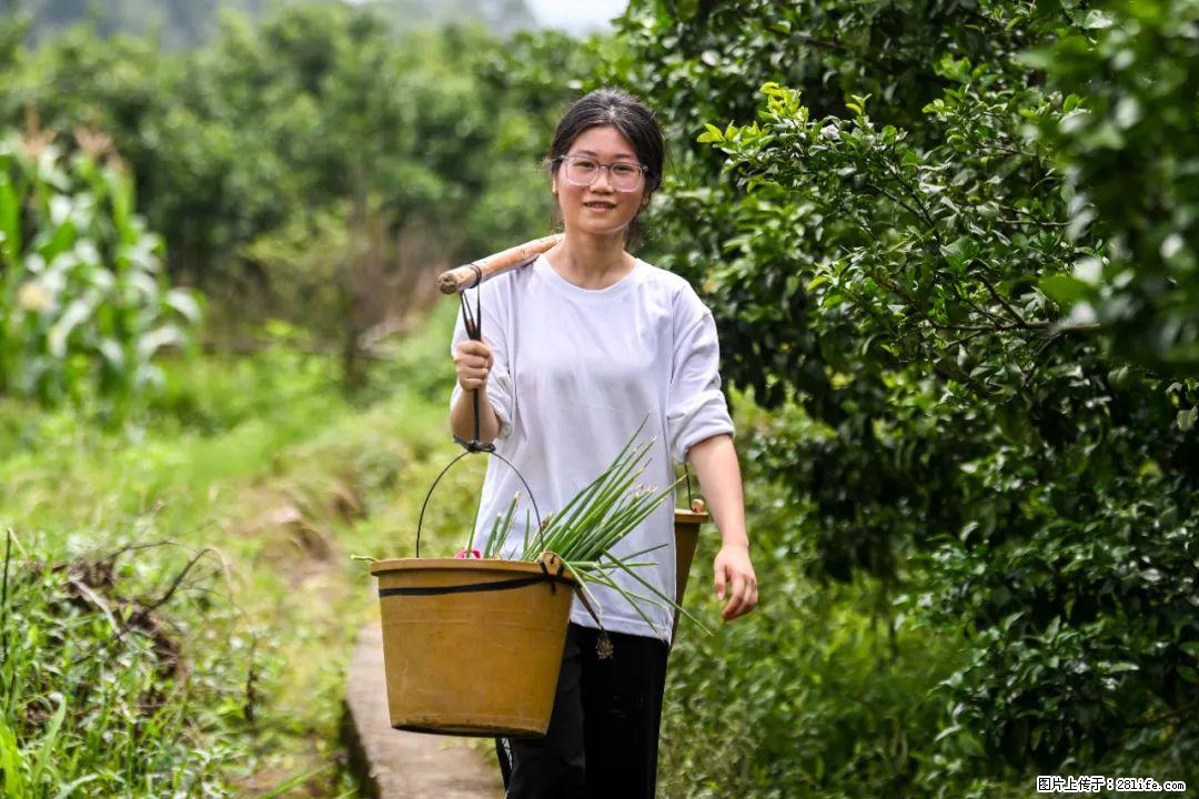 全网追的“扁担女孩”，找了一份暑假工，时薪12元 - 保定生活资讯 - 保定28生活网 bd.28life.com
